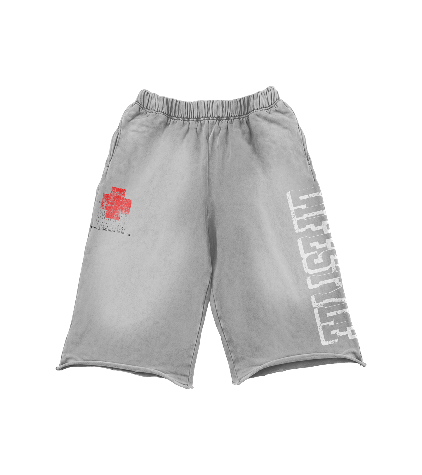 Grey sweatshorts