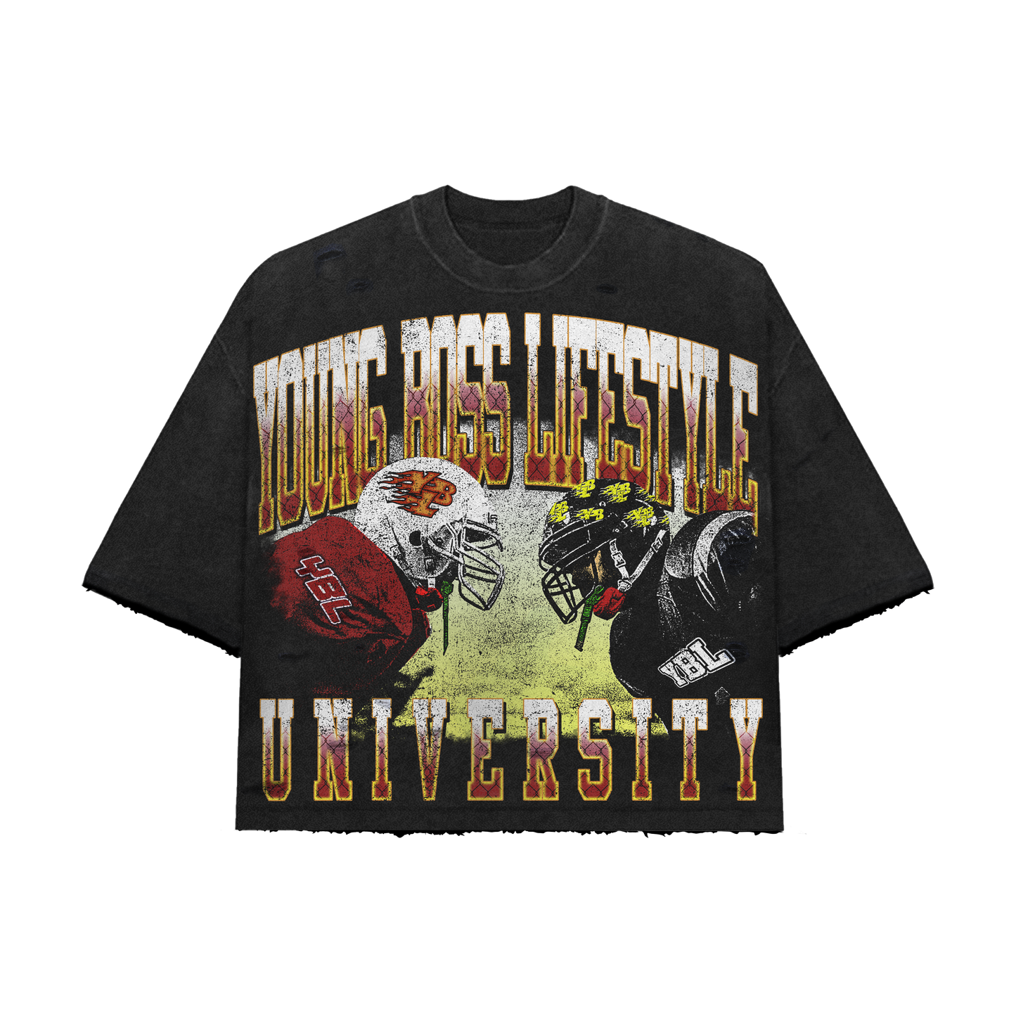 Black YBL Sports Tee